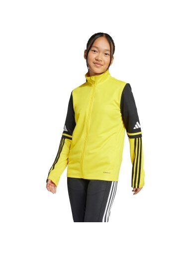 Adidas Squadra 25 Training fleecinis džemperis vaikams geltonas JP3395
