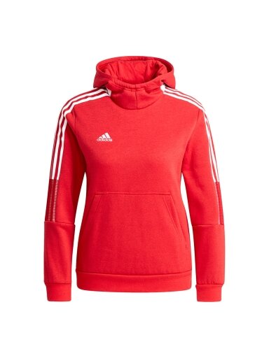 Vaikiškas džemperis adidas Tiro 21 Sweat Hoody raudonas GM7338