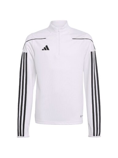 Adidas Tiro 23 League Training Top vaikiški džemperiai, balta ir juoda IB8477