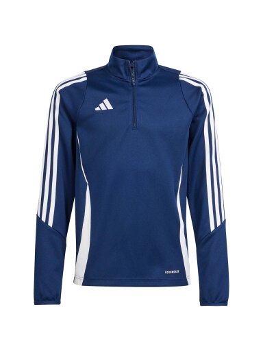 Adidas Tiro 24 Training Top vaikiški džemperiai, tamsiai mėlyna IR9360