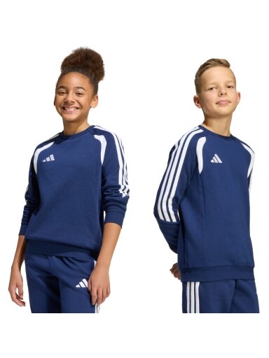 Adidas Tiro 26 League Sweat Crew džemperis vaikams tamsiai mėlyna KF5821