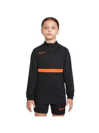Nike NK DF Academy 21 Drill Top vaikiški džemperiai juodi CW6112 017