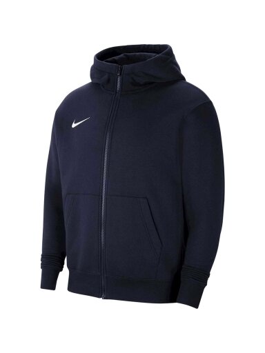 Nike Park 20 Fleece pilnas užtrauktukas vaikams, tamsiai mėlynas CW6891 451