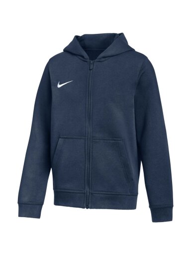 Nike Park 26 Fleece pilnas užtrauktukas vaikams, tamsiai mėlynas IB1232 410