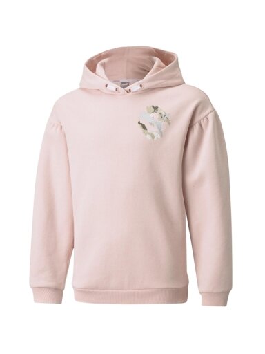 Puma Alpha Hoodie FL vaikiškas džemperis, šviesiai rožinis 589232 36