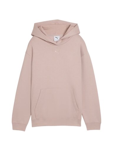 Puma ESS Centered Cat Logo Relaxed Hoodie džemperis vaikams rožinis 692973 89