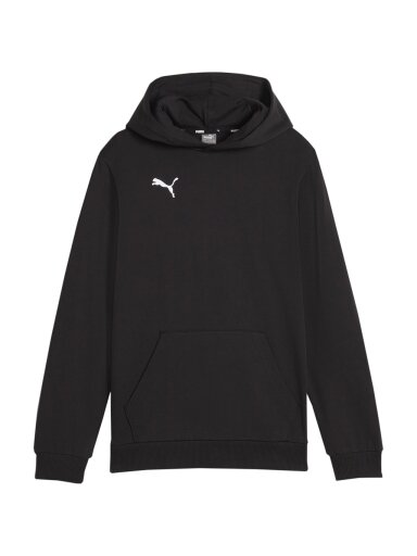 Puma Team Goal Casuals Hoddy vaikiškas džemperis juodas 658619 03