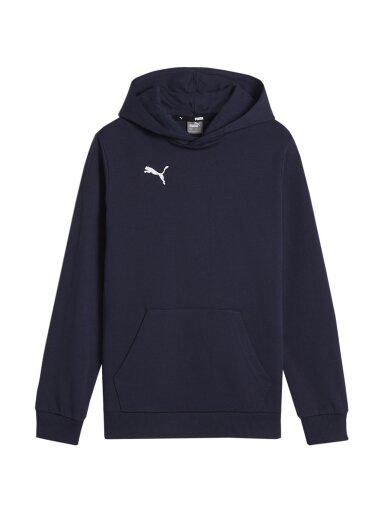 Puma Team Goal Casuals Hoddy vaikiškas džemperis, tamsiai mėlynas 658619 06