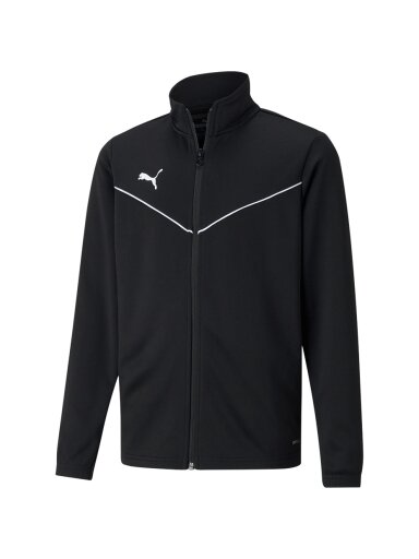 Puma teamRISE Training Poly Jacket Jr vaikiškas džemperis, juodas 657393 03