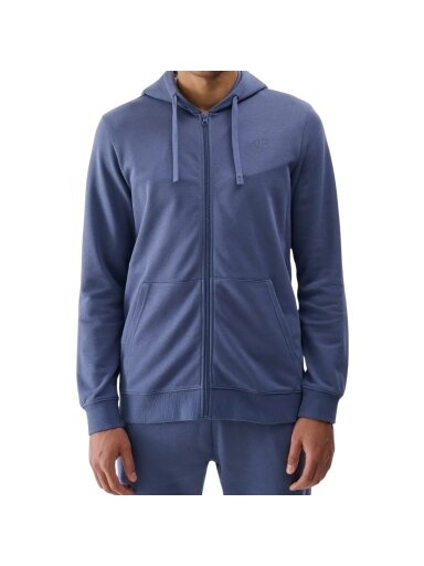 4F Vyriška džemperis M1768 denim 32S