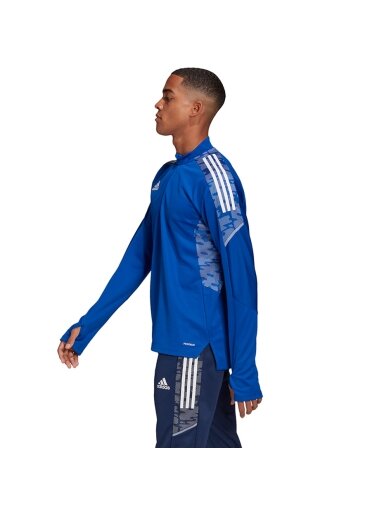 Adidas Condivo 21 Training Top Primeblue vyriškas džemperis, mėlynas GE5421