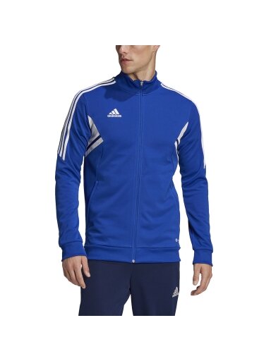 Adidas Condivo 22 Track Jacket vyriškas džemperis, mėlynas HB0005