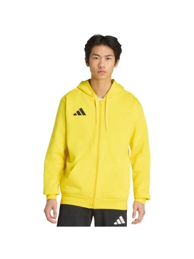 adidas Entrada 26 Full Zip Hoody vyrams geltona KF8964