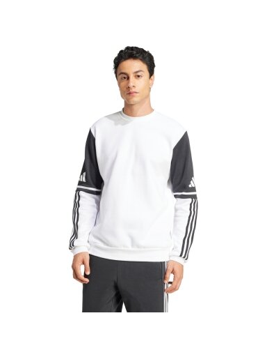 adidas Squadra 25 Sweat Crew vyriška džemperis balta-juoda JD2959