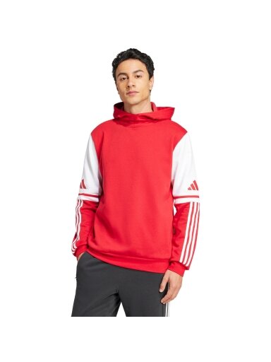 Adidas Squadra 25 Sweat Hoody vyrams raudona JD2973