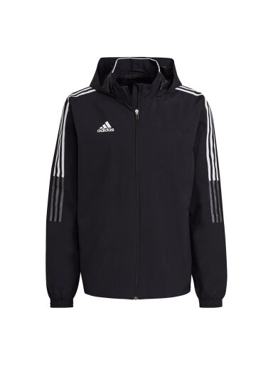 Adidas Tiro 21 Allweather vyriški džemperiai juodi GH4466
