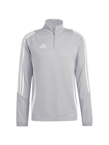 Vyriški „Adidas Tiro 24 Training Top“ džemperiai, pilki ir balti IS1041