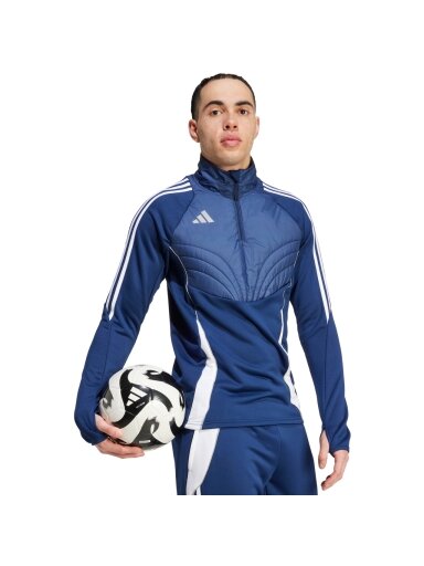 Adidas Tiro 24 Winterized vyriškas džemperis, mėlynas IY0127