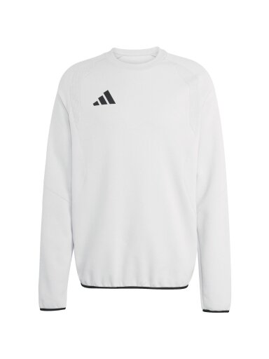 Vyriški adidas Tiro 26 Travel Crew džemperiai, šviesiai pilki KD3323