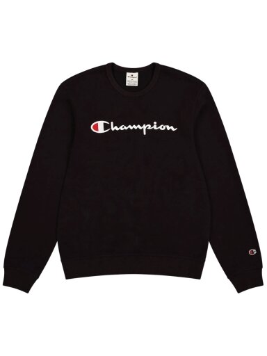 Vyriški džemperiai su „Crewneck“ juoda spalva 220727 KK001