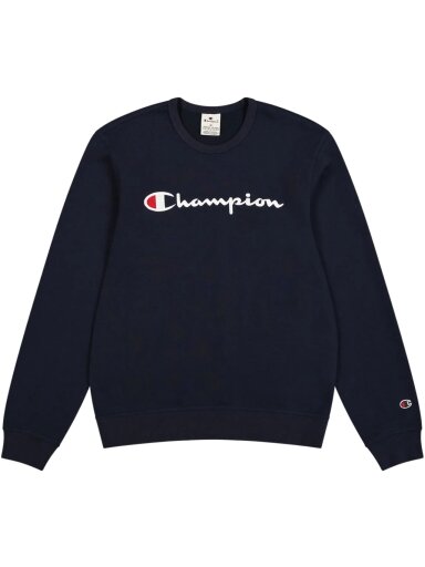 Džemperis vyriškas Champion Crewneck megztinis tamsiai mėlynas 220727 BS501
