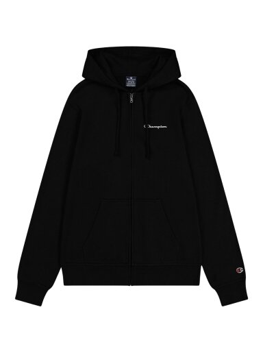 Vyriškas Džemperis Champion Hoodie su užtrauktuku juodas 220260 KK001