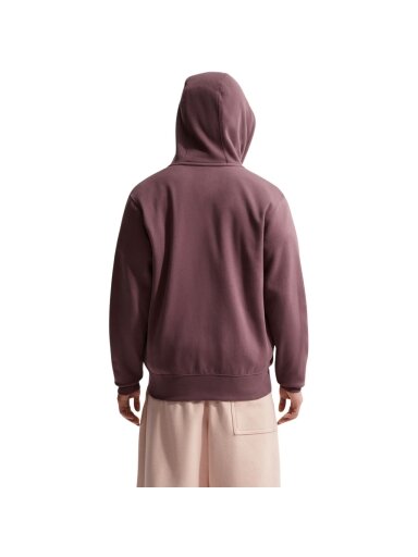 Nike Club BB FZ Hoodie vyriškas džemperis su užtrauktuku rudas FN3861 502
