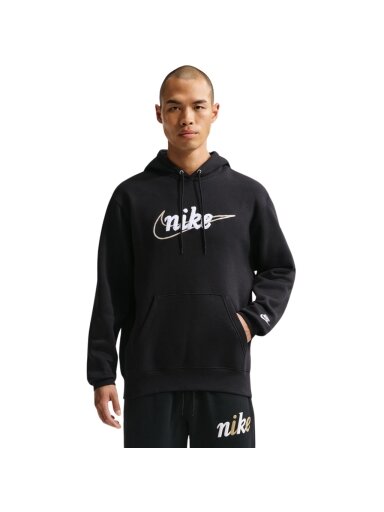 Nike Club BB Hoodie vyriškas džemperis juodas IF0685 010
