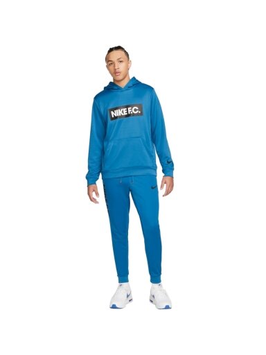 Nike NK DF FC Libero Hoodie vyriškas džemperis mėlynas DC9075 407