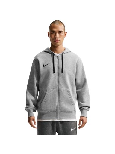 Nike Park 26 Fleece Fleece Full-Zip Hoodie vyriškas džemperis pilkas IB1228 063