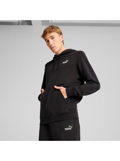 Puma vyriška džemperis Ess 2 Color Small No.1 Logo Hoodie TR juoda 684719 51