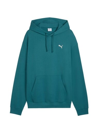 Puma ESS Elevated Relaxed Hoodie vyriška žalia megztinis 692019 41