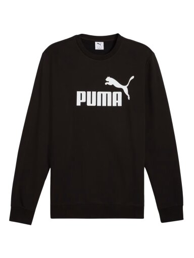 Puma ESS No.1 Logo Crew TR vyriški džemperiai juodi 682560 01
