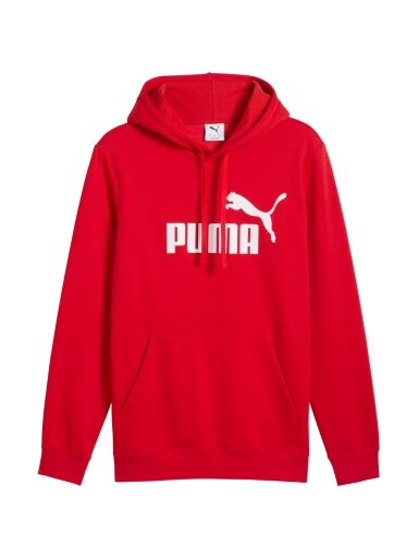Puma ESS No.1 Logo Hoodie FL vyrams raudona 682570 11