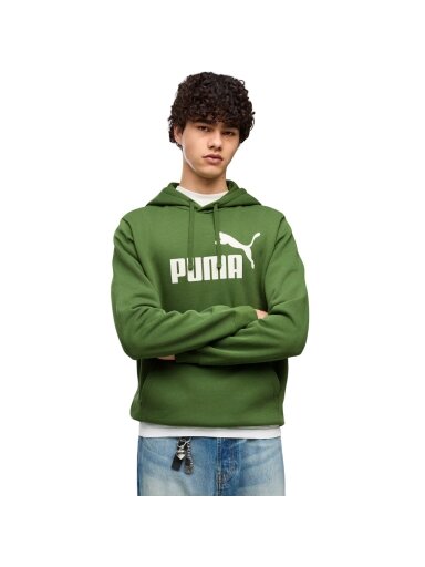 Puma vyriškas džemperis su gobtuvu ESS No.1 Logo Hoodie FL, žalias 682571 68