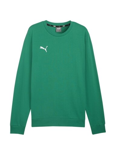 Puma Team Goal Casuals Crew Neck Sweat vyriškas džemperis žalias 658592 05