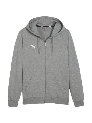 Puma Team Goal Casuals vyriškas džemperis su gobtuvu pilkas 658595 33