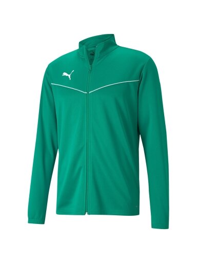 Puma teamRISE Training Poly Jacket vyriškas džemperis žalias 657392 05