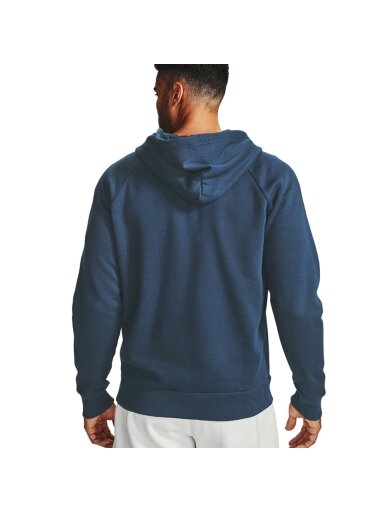 Vyriškas „Under Armour“ „FZ“ vilnos džemperis, tamsiai mėlynas, 1357111 408