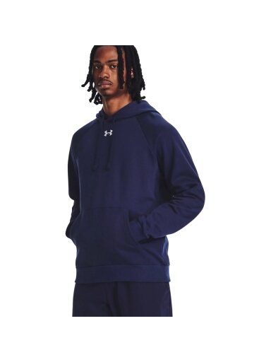 Vyriškas „Under Armour“ konkurentų vilnos džemperis, tamsiai mėlynas 1379757 410