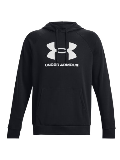 Under Armour Rival Fleece Logo HD vyrams juoda 1379758 001