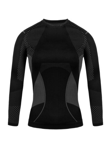 Alpinus Active Base Layer moteriškas termo džemperis, juodos ir pilkos spalvos GT43180