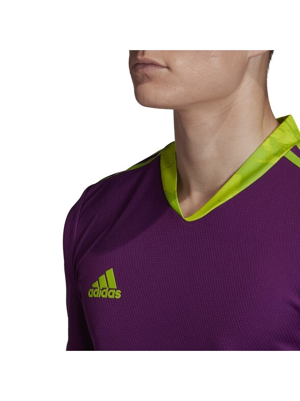 Adidas AdiPro 20 Vartininko džemperis ilgomis rankovėmis violetinis FI4194 1 Adidas AdiPro 20 Vartininko džemperis ilgomis rankovėmis violetinis FI4194 1