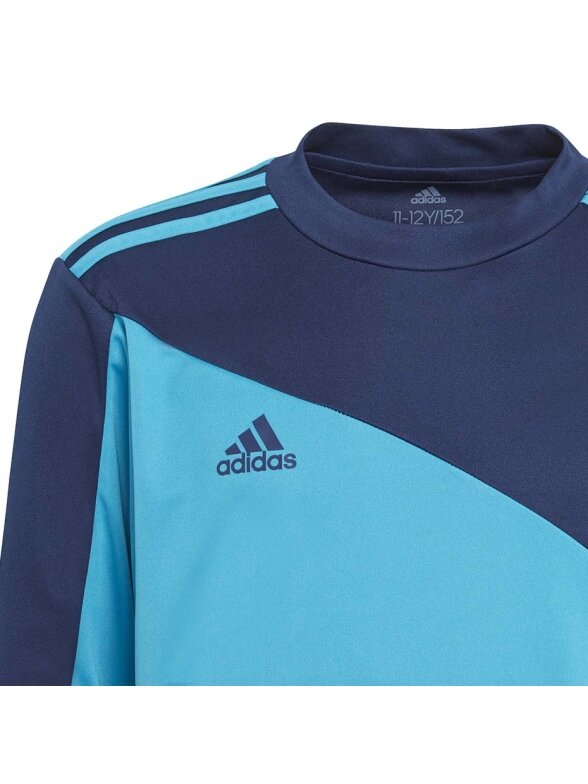 Adidas Squadra 21 Goalkepper Jersey Jaunimo vartininko džemperis vaikams, mėlynai tamsiai mėlynas GN6947 2