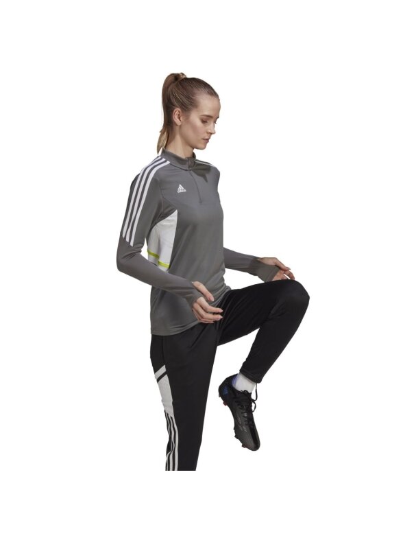 Adidas Condivo 22 Training moteriškas džemperis pilkas HD2308 4 Adidas Condivo 22 Training moteriškas džemperis pilkas HD2308 4
