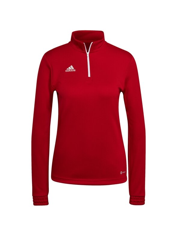 Adidas Entrada 22 Top Training moteriškas džemperis raudonas H57551 Adidas Entrada 22 Top Training moteriškas džemperis raudonas H57551
