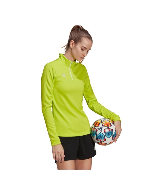 Adidas Entrada 22 Top Training moteriškas džemperis, lime HC5052 3