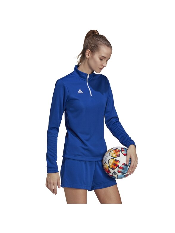 Adidas Entrada 22 Top Training moteriškas džemperis, mėlynas HG6284 3