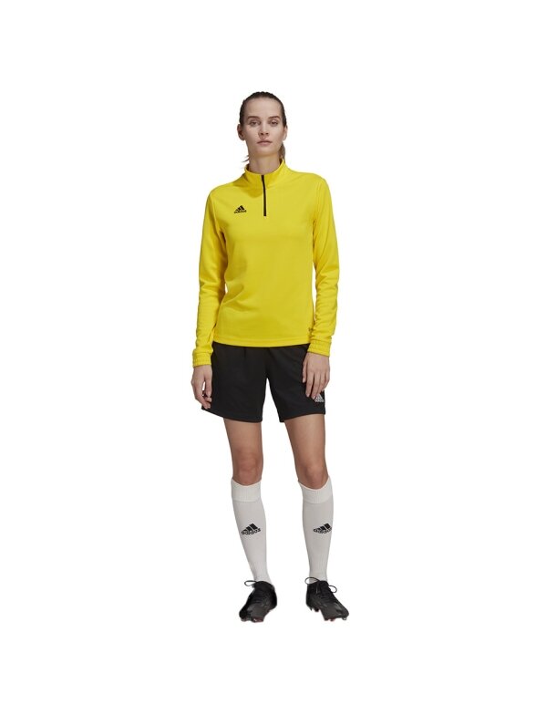 Adidas Entrada 22 Top Training moteriškas džemperis geltonas HI2130 1 Adidas Entrada 22 Top Training moteriškas džemperis geltonas HI2130 1