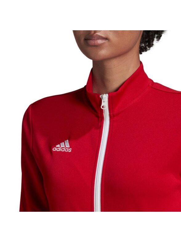 Adidas Entrada 22 Track Jacket moteriškas džemperis raudonas H57562 4